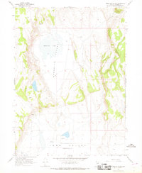 Mosquito Valley 1966 topographic map thumbnail