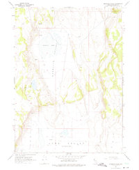 Mosquito Valley 1966 topographic map thumbnail