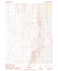 Moss Creek 1990 topographic map thumbnail