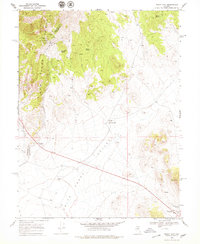Mount Airy 1969 topographic map thumbnail