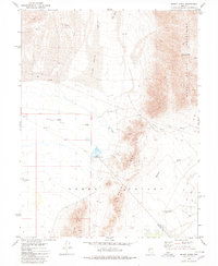Mount Annie 1980 topographic map thumbnail