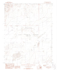 Mount Helen 1988 topographic map thumbnail
