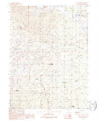 Mount Ichabod 1986 topographic map thumbnail