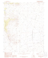 Mount Irish SE 1985 topographic map thumbnail