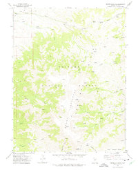 Mount Jefferson 1971 topographic map thumbnail