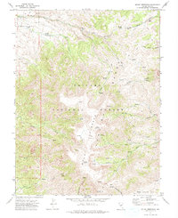 Mount Jefferson 1971 topographic map thumbnail