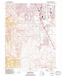Mount Rose NE 1994 topographic map thumbnail