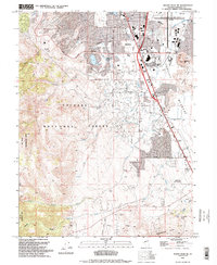 Mount Rose NE 1994 topographic map thumbnail