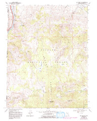 Mt. Rose NW 1968 topographic map thumbnail