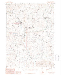 Mountain City 1986 topographic map thumbnail