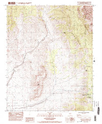 Mountain Springs 1984 topographic map thumbnail