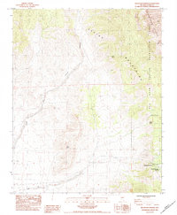 Mountain Springs 1984 topographic map thumbnail