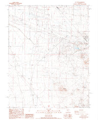 Mt. Butte 1987 topographic map thumbnail