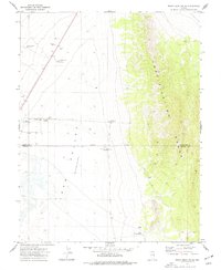 Mount Grafton NE 1973 topographic map thumbnail