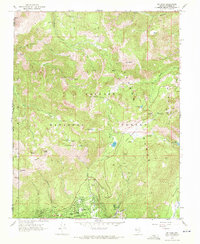 Mt. Rose 1968 topographic map thumbnail