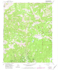 Mt. Rose 1968 topographic map thumbnail