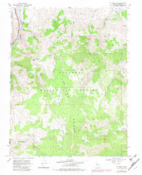 Mt. Rose NW 1968 topographic map preview