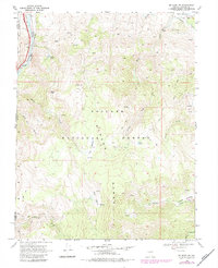 Mt. Rose NW 1968 topographic map thumbnail