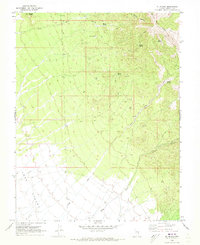 Mt. Wilson 1970 topographic map thumbnail