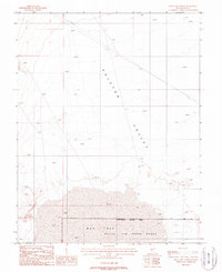 Mud Lake North 1987 topographic map thumbnail