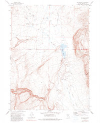 Mud Meadow 1972 topographic map thumbnail