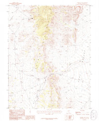 Murphy Gap 1985 topographic map thumbnail