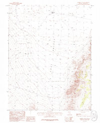 Murphy Gap SE 1985 topographic map thumbnail
