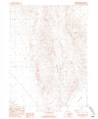 Mustang Spring 1990 topographic map thumbnail