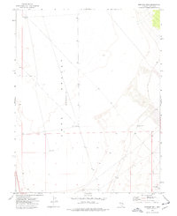 Mustang Well 1973 topographic map thumbnail