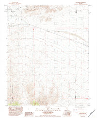 Niavi Wash 1984 topographic map thumbnail