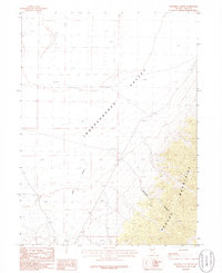 Ninemile Canyon 1986 topographic map thumbnail