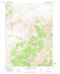 Ninemile Mtn NE topographic map thumbnail