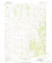 Ninemile Mtn SW topographic map thumbnail