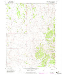 Ninemile Mtn SW 1967 topographic map thumbnail