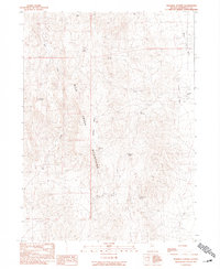 Ninemile Summit 1990 topographic map thumbnail