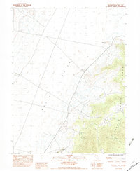 Ninemile Well 1982 topographic map thumbnail