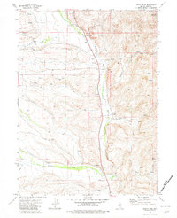 North Fork 1971 topographic map thumbnail