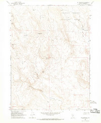 Nut Mountain 1966 topographic map thumbnail