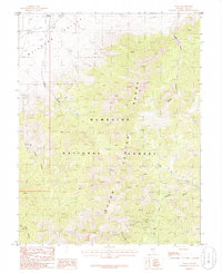 Nyala 1985 topographic map thumbnail