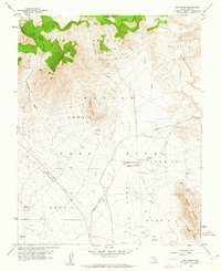 Oak Spring 1960 topographic map thumbnail