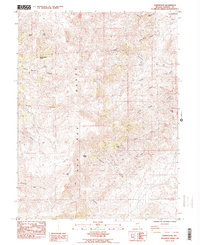 Olinghouse 1985 topographic map thumbnail