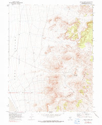Oreana Spring 1970 topographic map thumbnail