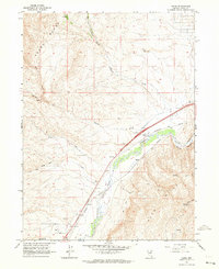 Osino 1962 topographic map thumbnail