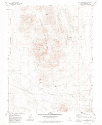 Outlaw Springs 1980 topographic map thumbnail