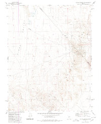 Outlaw Springs SE 1980 topographic map thumbnail