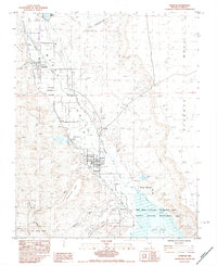 Overton 1983 topographic map thumbnail
