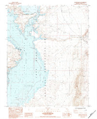 Overton Beach 1983 topographic map thumbnail