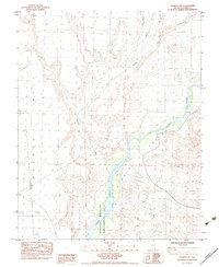 Overton NE 1983 topographic map thumbnail