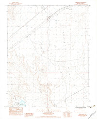 Overton NW 1983 topographic map thumbnail