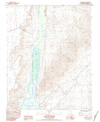 Overton SE 1983 topographic map thumbnail